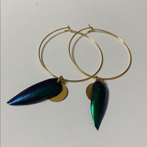 Beetle Wing Hoops